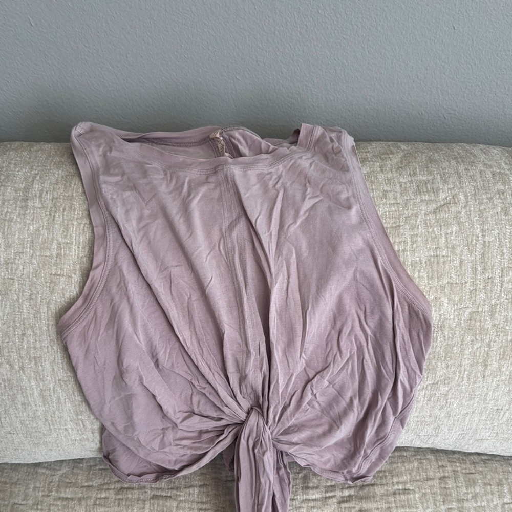 Lululemon Athletica Dusty Pink Tank Top